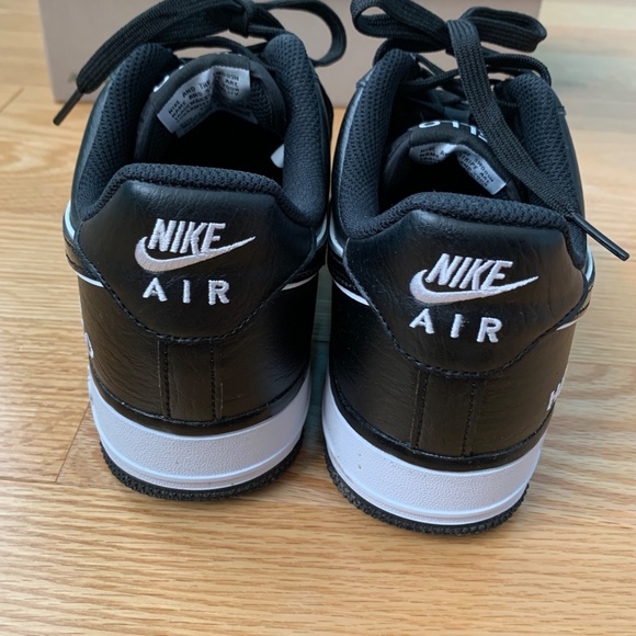 Nike Air Force 1 Low '07 LX ll NIKE BLACK AIR FORCES ("Hello') - Picture 4 of 6